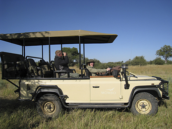R. & K. Breen on safari in Botswana