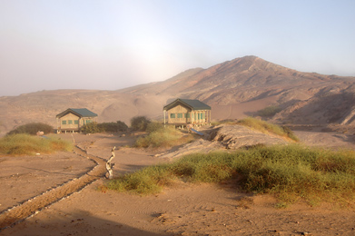 Tents at Skeleton Coast Camp, Namibia
