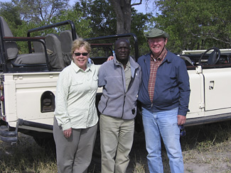 On safari in Botswana