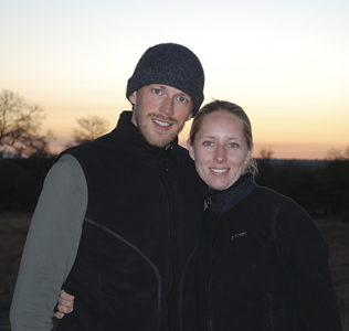 Honeymoon safari in South Africa