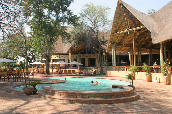 Pool and main area