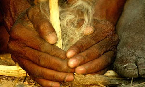 Learn the skills of the bushmen culture