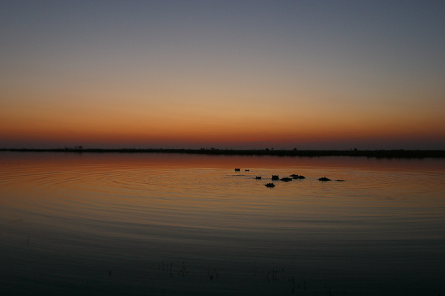 Sunset at Zibadianja Lagoon