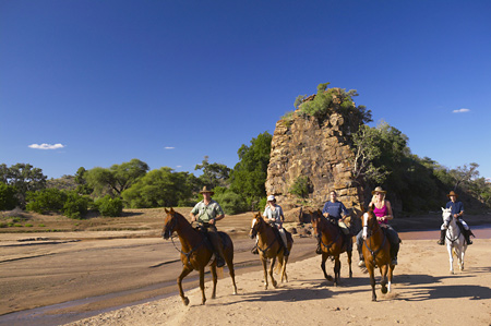 Horse Safari in the Tuli Reserve