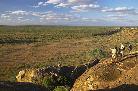 The magnificent vistas in the Mashatu Game Reserve, Botswana