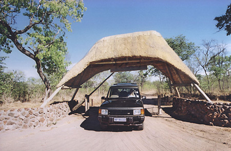 The main entrance to Muchenje
