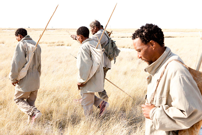 Bushman Guides On The Pans