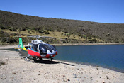 Helicopter to Laragai