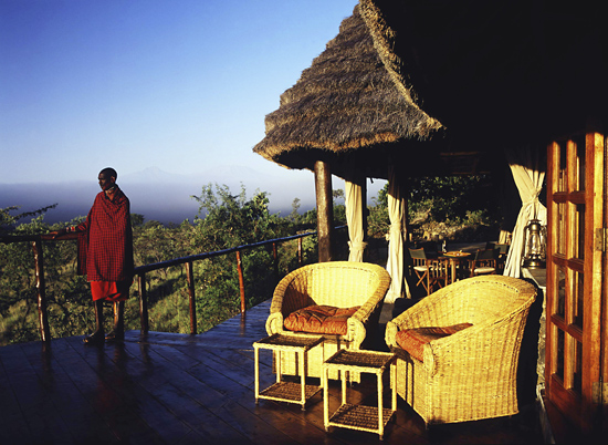 Tembo House balcony