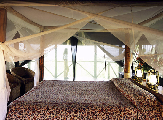 Tent bedroom