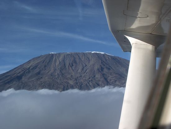Kilimanjaro flight