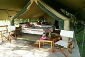 Tent and verandah