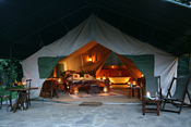 Spacious tent