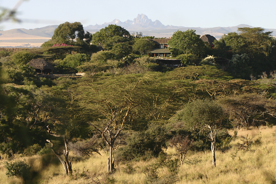 Lewa Wilderness and view