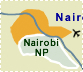 Map of Nairobi - Hotels & Lodges