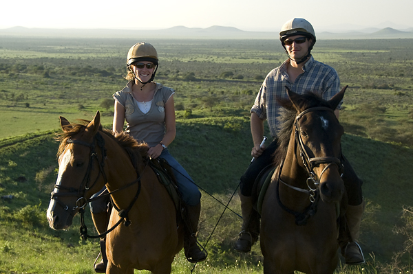 Horseback riding with Ride Kenya