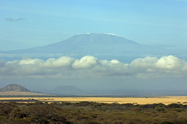 View to Mount Kilimanjaro