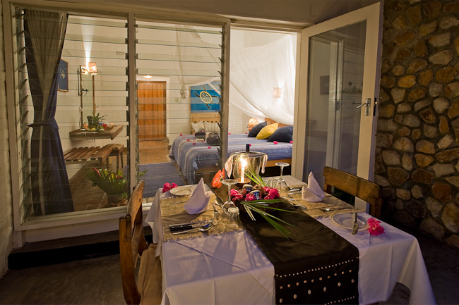 Private dining on your terrace