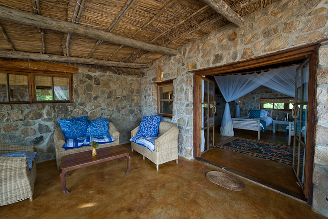 Guest cottage interior