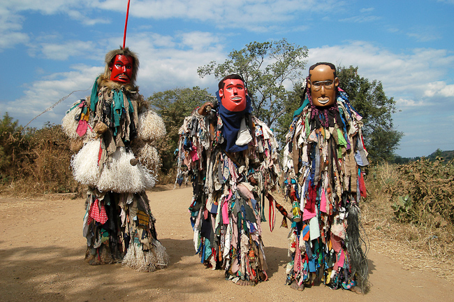 Traditional dancers at Mvuu