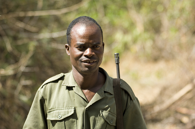 Wildlife scout at Mvuu