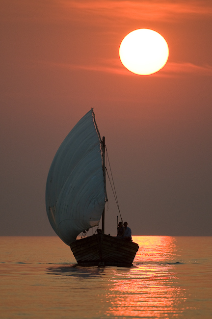 A sunset cruise on the traditional dhow