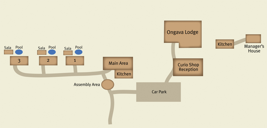Map of Little Ongava