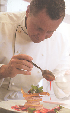 Chef and Heinitzburg proprietor, Jürgen Raith