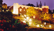 Hotel Heinitzburg is set in the historic Castle Heinitzburg in Windhoek, Namibia