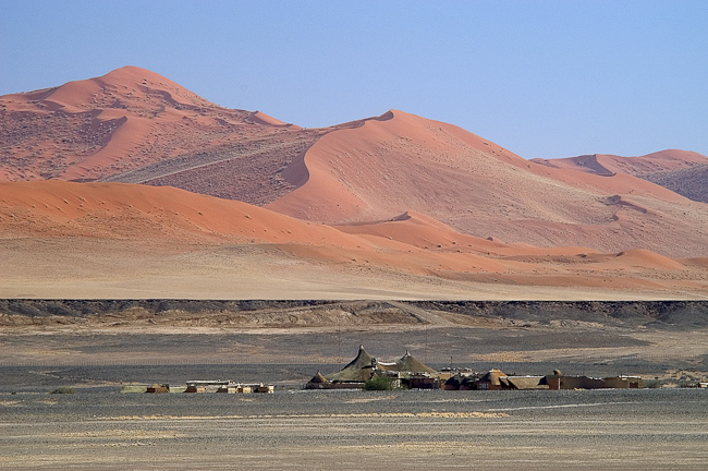 Kulala Desert Lodge and dunes