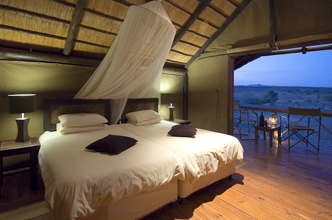 Guest bedroom and view