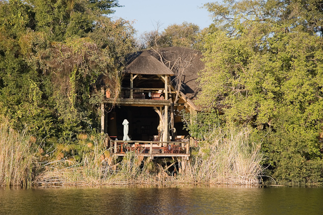 Lainshulu Lodge from the river