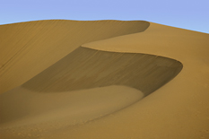 Sand dune at Skeleton Coast