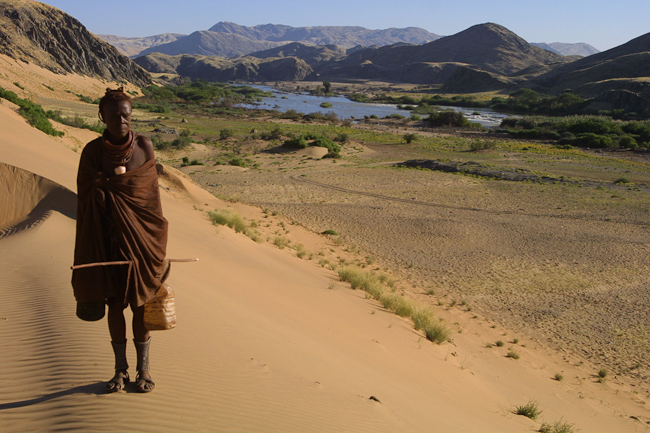Himba at Serra Cafema