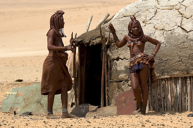 Traditional Himba dwelling