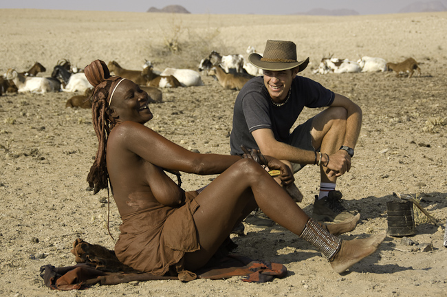 Visit to a Himba settlement
