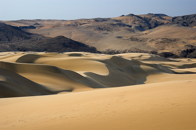 Sand dunes at Serra Cafema