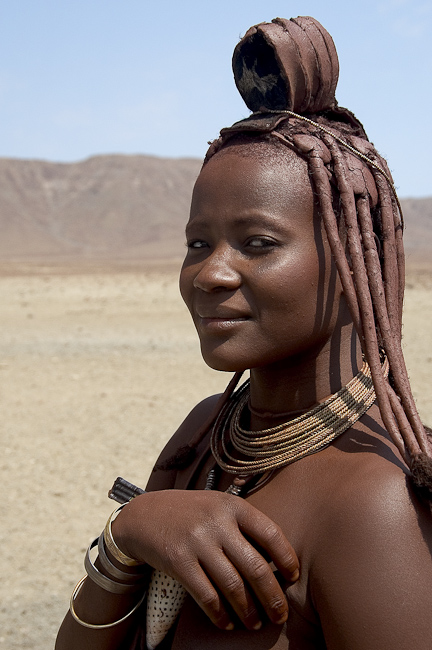 Proud Himba woman