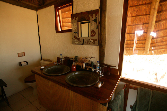 Guest chalet bathroom