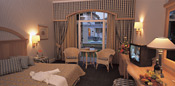 Guest bedroom, The Swakopmund Hotel, Namibia