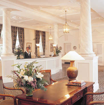 The Swakopmund Hotel reception and lobby