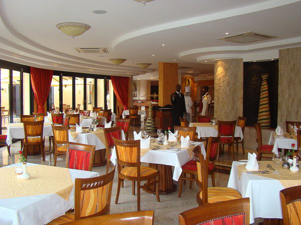 Dining at Kigali Serena Hotel