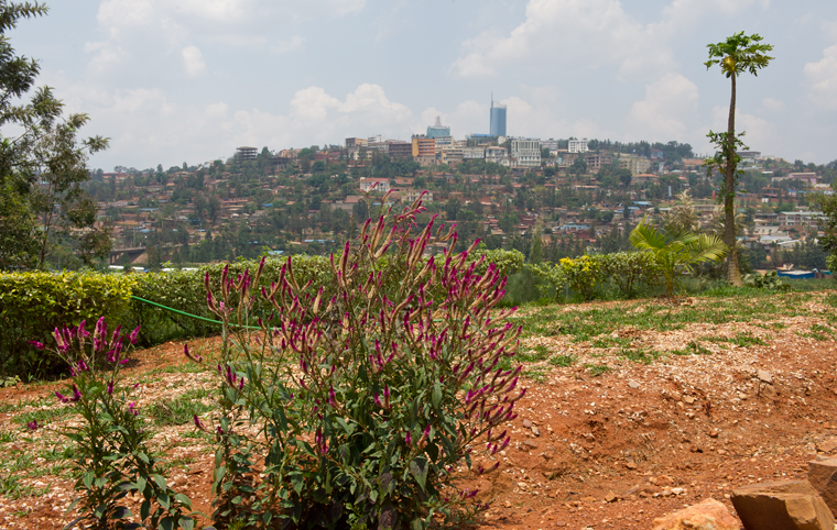 View of Kigali from the Genocide Memorial