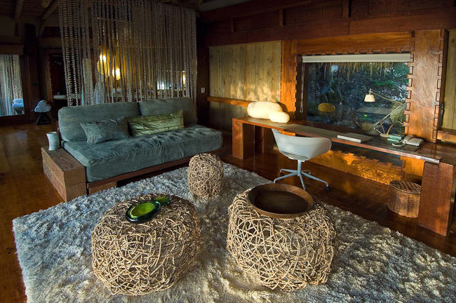 Guest villa lounge