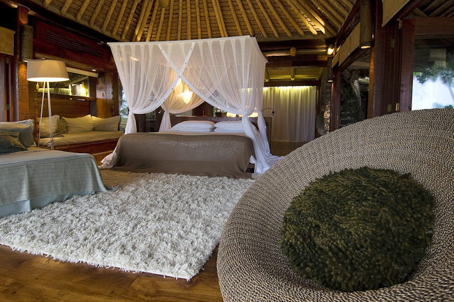Guest villa bedroom