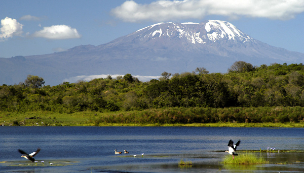 Longil Lake and Kilimanjaro