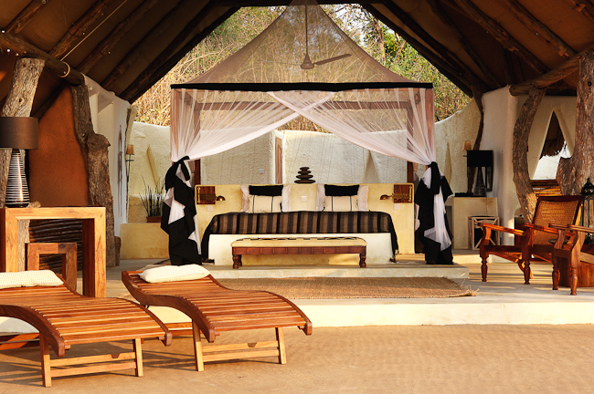 Kiba Point Suite Interior - Selous Game Reserve, Tanzania