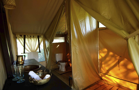 Guest tent facilities