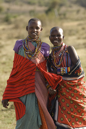 Maasai girls