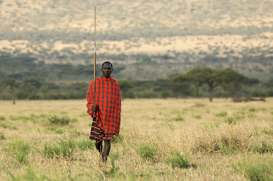 Maasai man